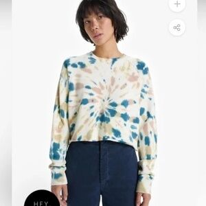 Mother The Loafer Tye Dye Sweatshirt